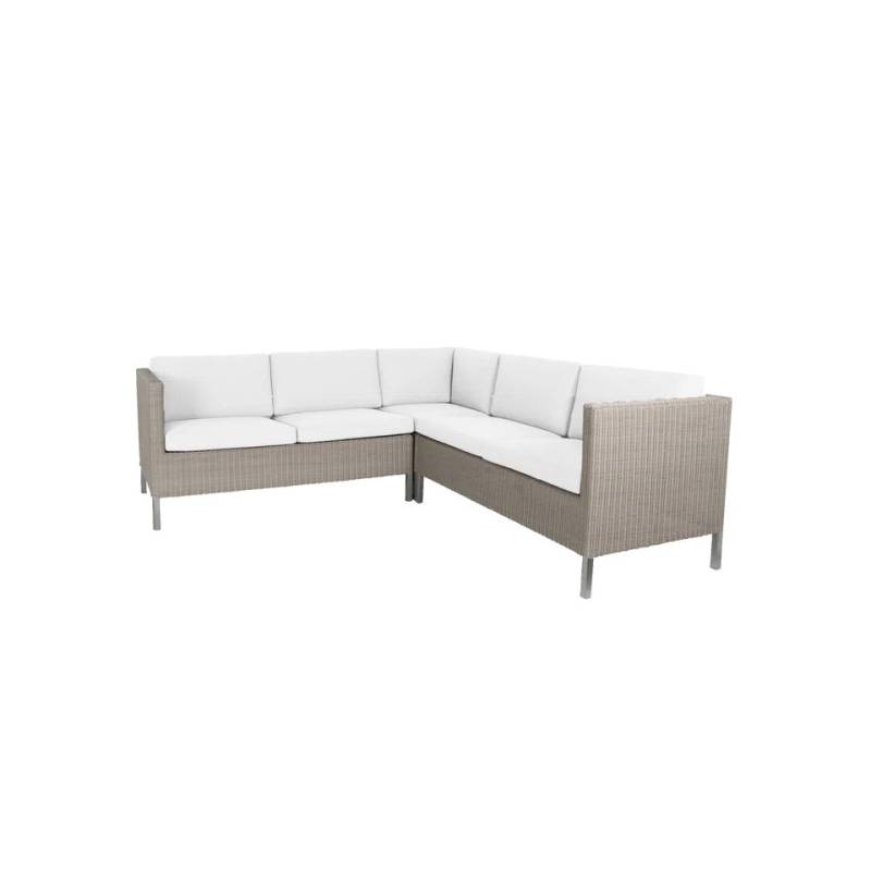 Cane-Line I Connect Dining modulare Ecklounge klein von Cane-Line
