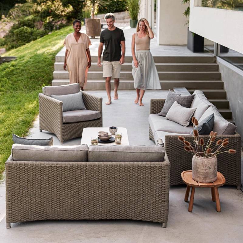 Cane-Line Diamond Loungesessel Taupe von Cane-Line