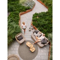 Cane-Line Discover Teppich Ø 200 cm und 240x170 cm Cane-Line Discover Teppich Ø 200 cm und 240x170 cm von Cane-Line