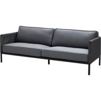 Cane-Line Encore 3-Sitzer Sofa inkl. Kissen von Cane-Line