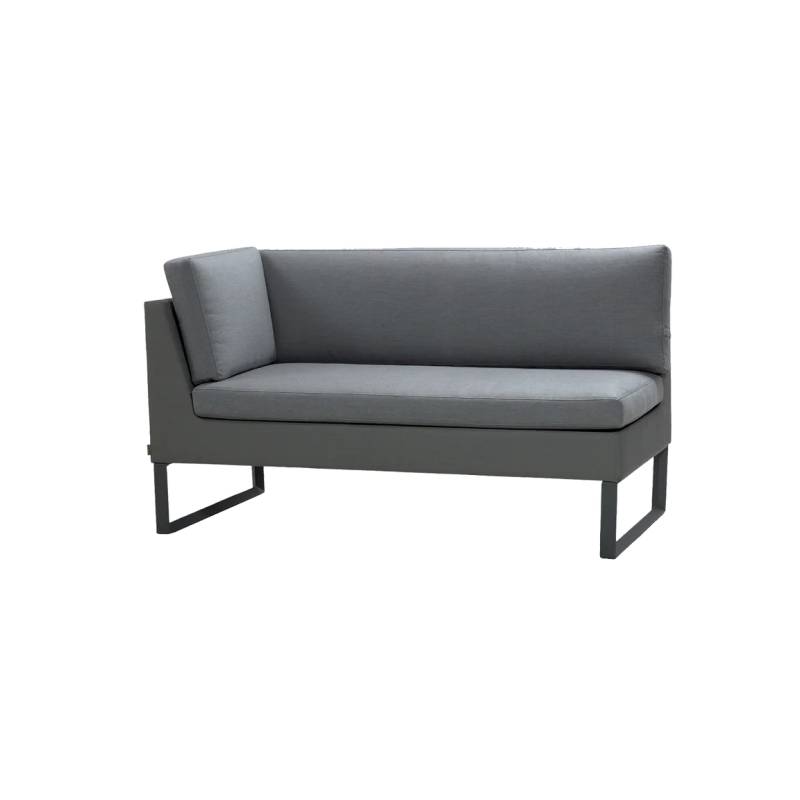 Cane-Line Flex 2-Sitzer mit Armlehne rechts von Cane-Line
