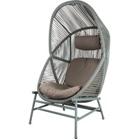 Cane-Line - Hive Sessel Outdoor, dusty green / taupe von Cane-Line