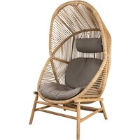 Cane-Line - Hive Sessel Outdoor, natural / taupe von Cane-Line