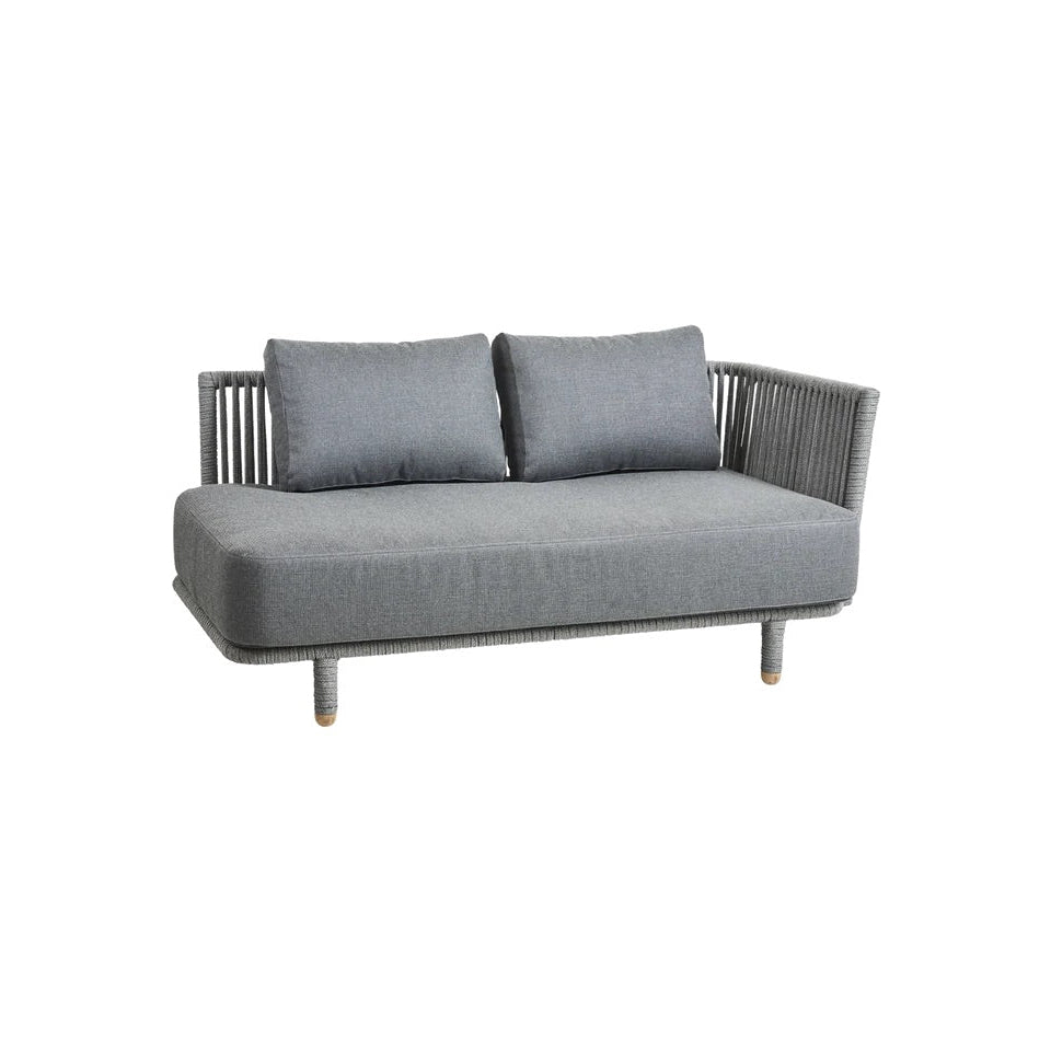 Cane-Line I Moments 2-Sitzer Modulsofa mit Armlehne links Cane-Line I Moments 2-Sitzer Modulsofa mit Armlehne links von Cane-Line