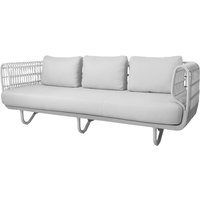 Cane-Line Nest 3-Sitzer Sofa inkl. Kissensatz von Cane-Line