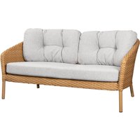 Cane-Line - Ocean large 2-Sitzer Sofa, natural / hellbraun von Cane-Line