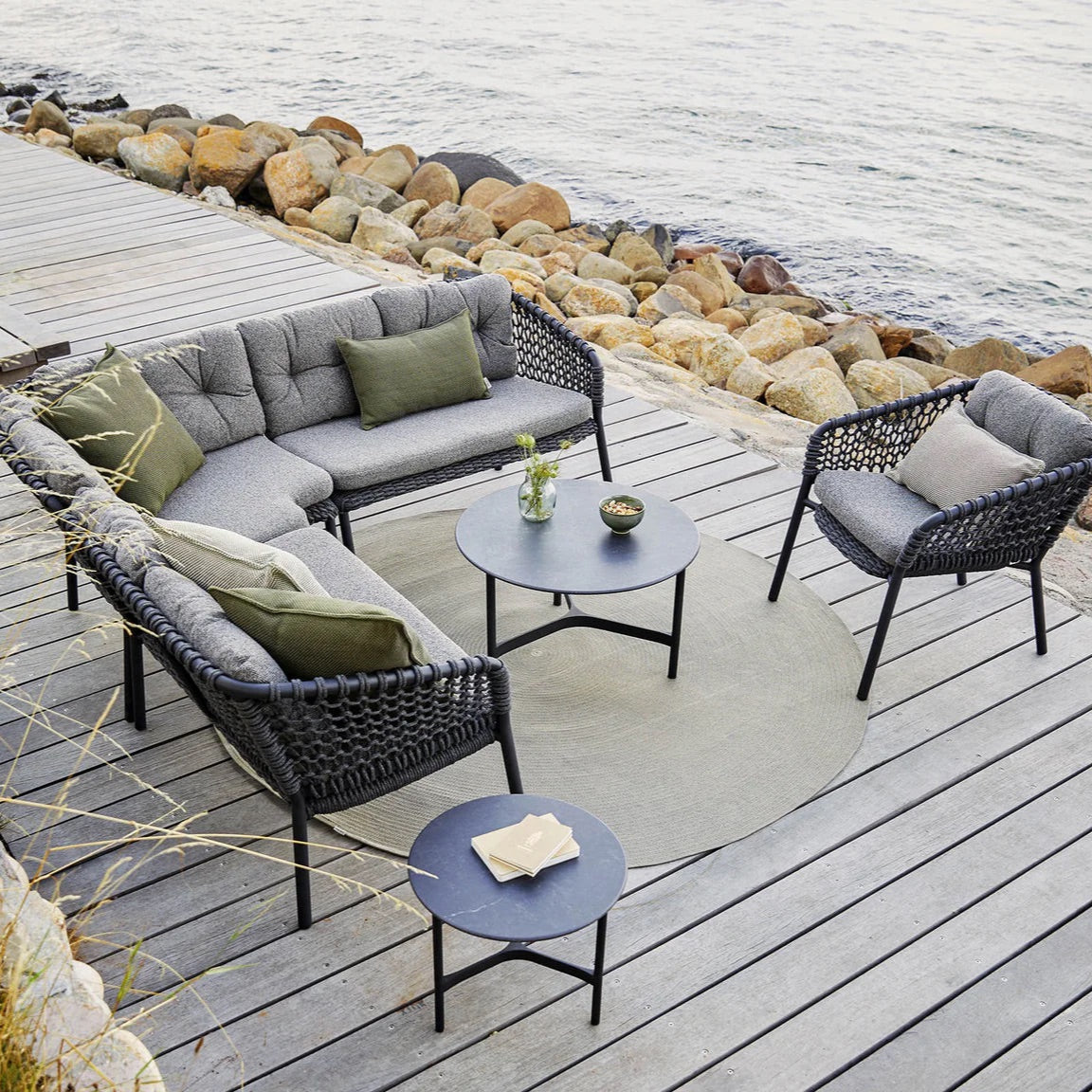 Cane-Line Outdoorteppich Circle Ø 200 cm Cane-Line Outdoorteppich Circle Ø 200 cm von Cane-Line