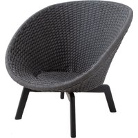 Cane-Line Peacock Loungesessel Aluminium/Rope von Cane-Line