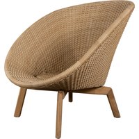 Cane-Line Peacock Loungesessel Teak/Weave von Cane-Line