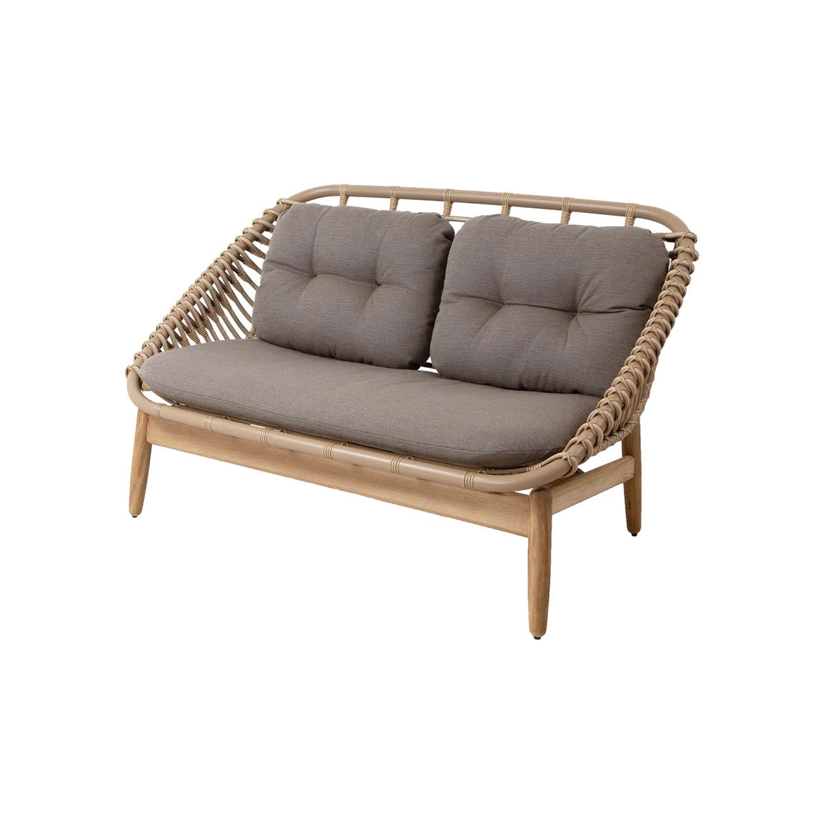 Cane-Line I Strington Sofa natural 135 cm von Cane-Line