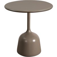 Cane-line - Glaze Couchtisch ⌀ 45 cm, taupe von Cane-Line