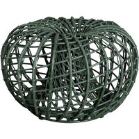 Cane-line - Nest Hocker / Beistelltisch Outdoor, Ø 67 cm, dunkelgrün von Cane-Line