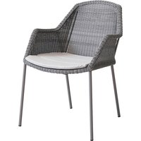 Cane-line - Sitzauflage für Breeze Sessel stapelbar (5464), hellgrau von Cane-Line