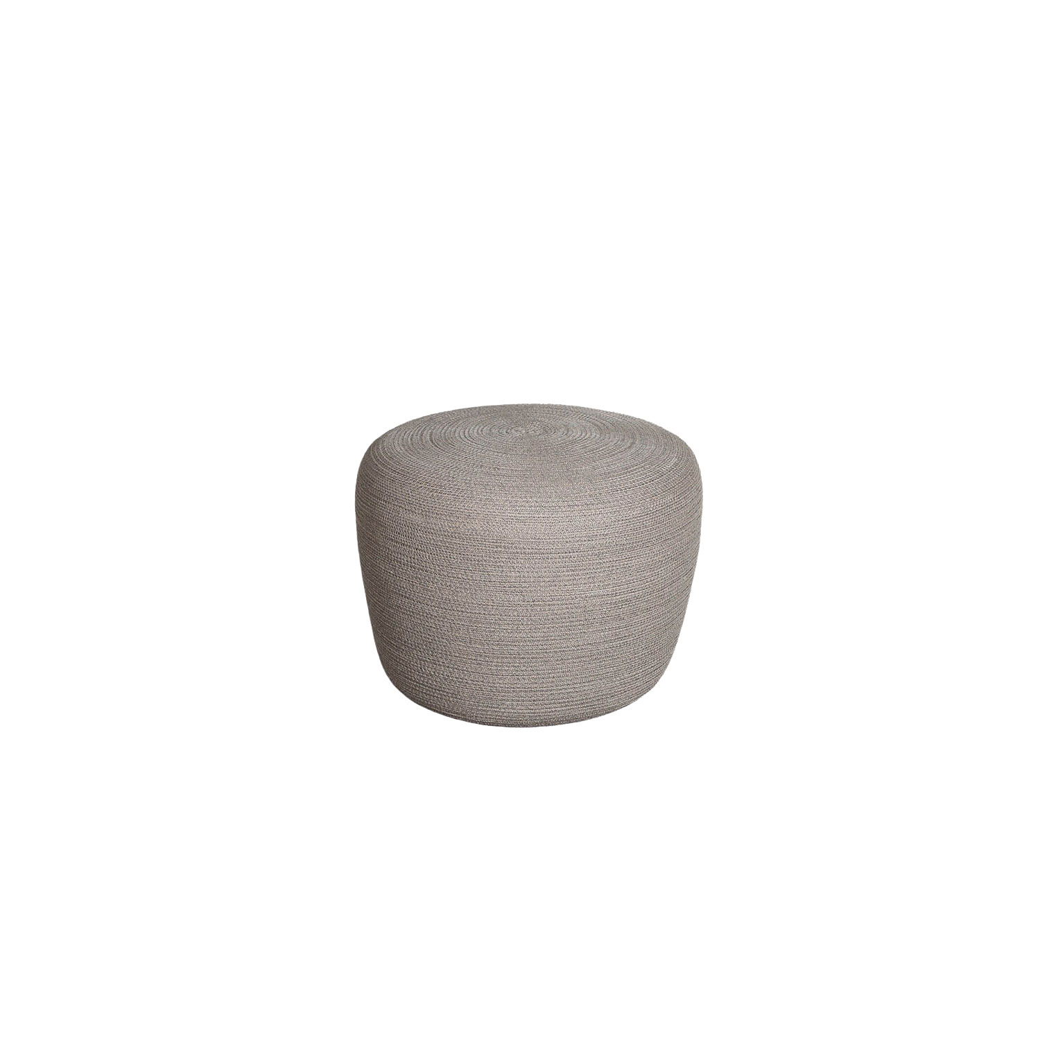B-Ware Cane Line Circle Fußablage Hocker Outdoor Fußhocker ø52cm Taupe Siehe Text/Foto von Cane-line