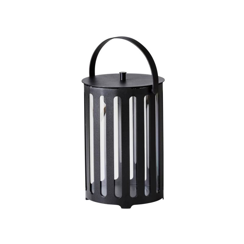 Cane Line Lighttube Laterne Windlicht Leuchte Lava Grau ø22x H42cm B-Ware von Cane-line