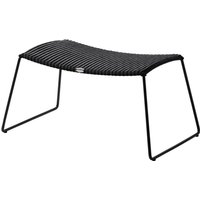 Cane-line - Breeze Hocker (5369) Outdoor, schwarz von Cane-Line