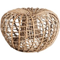 Cane-line - Nest Hocker / Beistelltisch Outdoor, Ø 67 cm, natural von Cane-Line