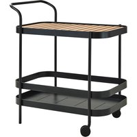Cane-line - Roll Bar Trolley Outdoor, Teak / lava grey Cane-line - Roll Bar Trolley Outdoor, Teak / lava grey von Cane-Line
