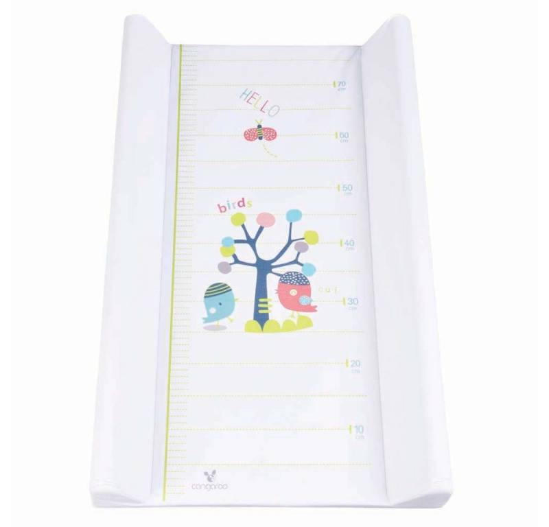 Cangaroo Wickelauflage Wickelauflage 50 x 80 cm Hello (1-tlg), seitlicher Rand, integriertes Maßband von Cangaroo