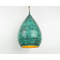 Teardrop Kupfer Pendelleuchte - Oxidierte Minimalist Küchenlampe Teardrop Kupfer Pendelleuchte - Oxidierte Minimalist Küchenlampe von CangcimenCraft