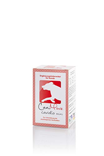CaniMove Cardio mini, 100 Kapseln - tierärztliches Ergänzungsfutter zur Unterstützung der Herzfunktion, des Blutdrucks und des Kreislaufs von CaniMove
