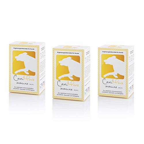 CaniMove Immune mini (früher EPA70 mini), 3 Pkg. Ergänzungsfuttermittel mit 70% EPA für die Balance der körpereigenen Entzündungsregulation deines Hundes. von CaniMove
