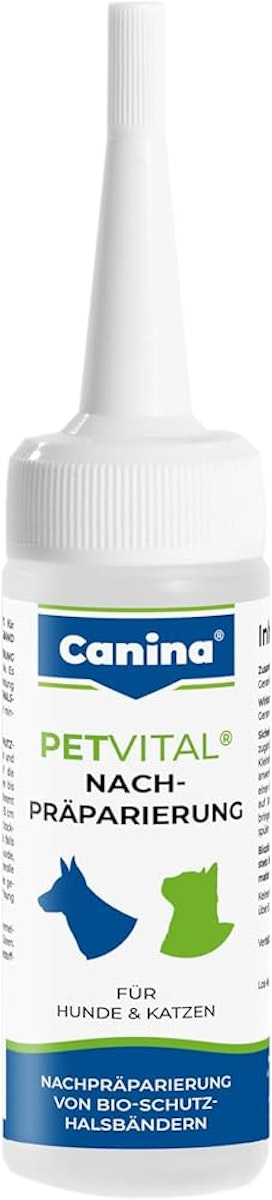 Canina Petvital Bio-Schutz-Halsband Nachpräperierung 30ml DE-ÖKO-006 von Canina