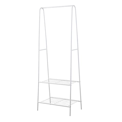 Cannoli Wäscheständer – Kleiderständer für Schlafzimmer, Kleiderständer für Schlafzimmer – mit 2 Fächern – 59,5 x 36,5 x 160 cm – Weiß Cannoli Wäscheständer – Kleiderständer für Schlafzimmer, Kleiderständer für Schlafzimmer – mit 2 Fächern – 59,5 x 36,5 x 160 cm – Weiß von Cannoli