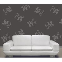 strudel-Flower Design 10 Grafiken Set - Vinyl Wand Aufkleber Muster, Blumen-Muster-Wand-Aufkleber-Aufkleber strudel-Flower Design 10 Grafiken Set - Vinyl Wand Aufkleber Muster, Blumen-Muster-Wand-Aufkleber-Aufkleber von CanoDesigns