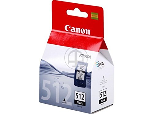 3 Office – Canon 2969B009 – PG-512 Black – Original – Blister with Security Ink Tank – für PIXMA MP230, MP237, MP252, MP258, MP270, MP280, MP282, MP495, MP499, MX350, MX410, MX420 von Canon