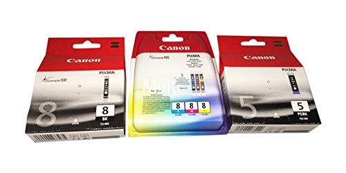 5 ORIGINAL Canon Patronen Pixma iP4300 iP5300 4200 5200 von Canon