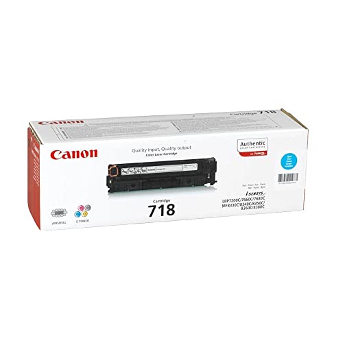 Canon 718 C original Toner Cian für ISensys Laserdrucker von Canon