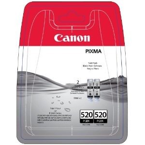 Canon 2X Pixma MX870 Tintenpatronen, groß, Originalprodukt, Schwarz, 2 Stück von Canon