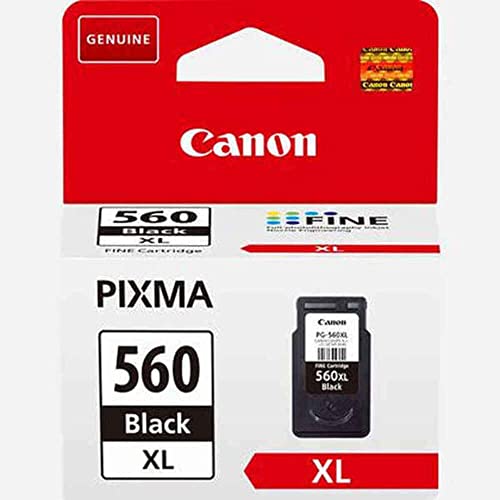 Canon Originaltinte PG-560XL, Größe XL, Schwarz, Recyclebare Verpackung von Canon