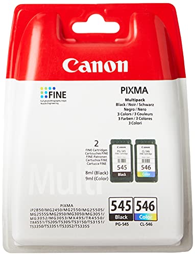 Canon 8287B005 - PG-545 CL-546 Value Pack BLISTERED W/O Security von Canon