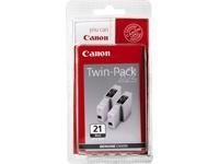 Canon BCI-21 Bk Tintenpatrone Multipack schwarz von Canon