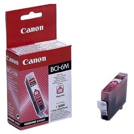 Canon BCI-6 M – Tintenpatrone für S800/S900, magenta von Canon