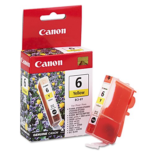 Canon BCI 6Y Tintenpatrone (Gelb, 280 Seiten) von Canon