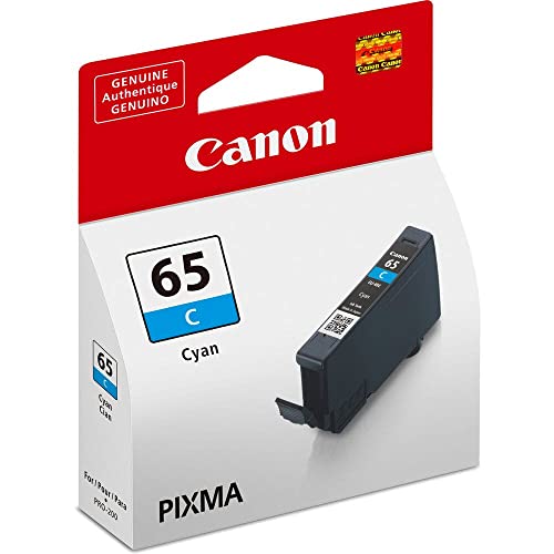 Canon CLI-65 C Tinte cyan, 12,6 ml Druckertinte für PIXMA Tintenstrahldrucker ORIGINAL von Canon