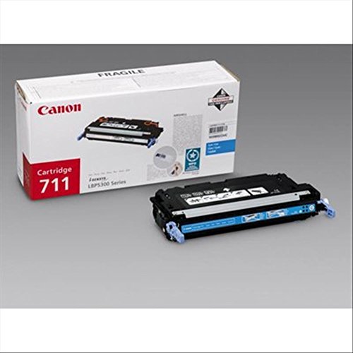 Canon Cartridge 711 Cyan Toner für Laserdrucker (Laser, Cyan) Wenn von Canon