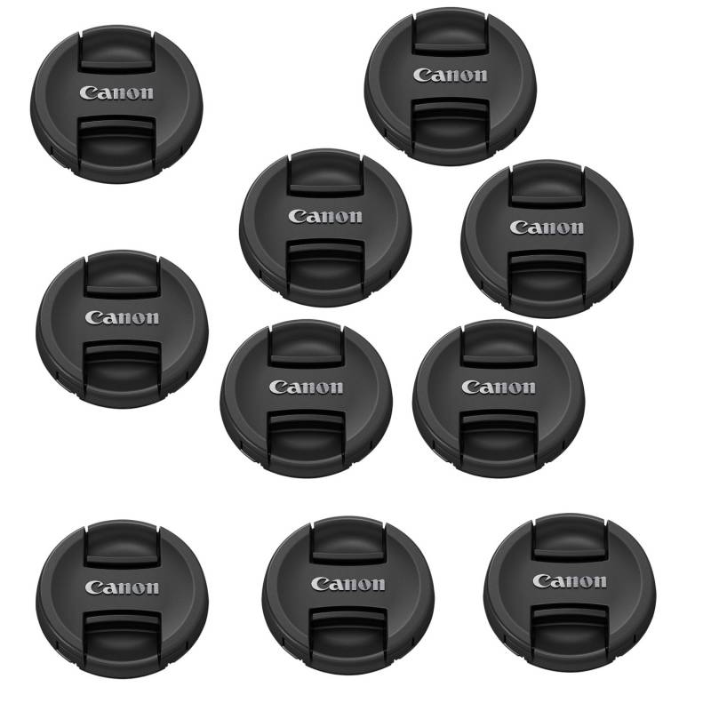 Canon E 49 Objektivdeckel Objektivabdeckung Objektiv Kamerazubehör 10 Stück von Canon