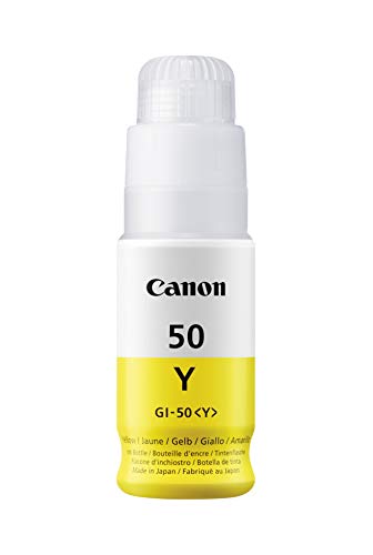 Canon GI-50 Y Original Tintenbehälter, Gelb, 70 ml von Canon