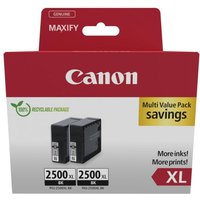 Canon Original PG-2500XL Druckerpatronen doppelpack schwarz (9254B011) von Canon