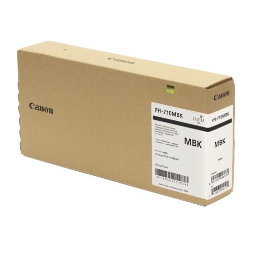 Canon PFI-710 MBK 700 ml mattschwarz Original Tintenbehälter für imagePROGRAF TX-2000 TX-3000 TX-4000 von Canon