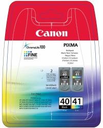 Canon Tintenpatrone PG-40 / CL-41 Multipack C/M/Y - 16 ml/12ml - Original für Tintenstrahldrucker von Canon