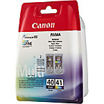 Canon PG-40/CL-41 Original Tintenpatrone 0615B043 Schwarz, cyan, magenta, gelb 2 Stück Multipack von Canon