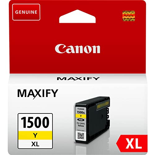 Canon Tintenpatrone PGI-1500 XL Y - gelb yellow 12 ml ORIGINAL für MAXIFY Drucker von Canon