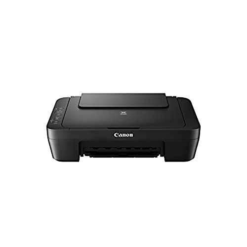 Canon PIXMA MG2555S Drucker Farbtintenstrahl Multifunktionsgerät DIN A4 (Scanner, Kopierer, USB, 4.800 x 600 dpi) schwarz von Canon