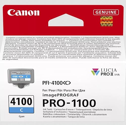 Canon Patrone PFI-4100C Cyan von Canon