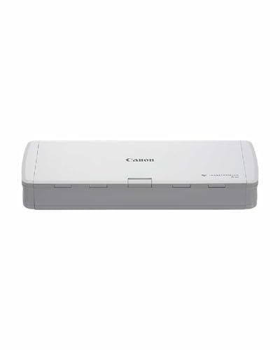 Canon Scanner imageFORMULA R10 Mobiler Scanner | Dokumentenscanner | Duplex Scanner | USB Kabel | Bis zu 12 Seiten pro Min | 20 Blatt Einzug | CaptureOnTouch Lite Software I OCR | durchsuchbare PDF von Canon